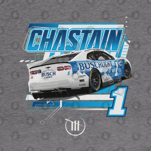 Ross Chastain Charcoal Car by ganisfarhan